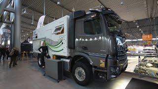 MEGA 4X4 CAMPER auf Arocs Gandalf II mit KCT HARTGLASFENSTER CMT Stuttgart 2024