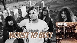 Pantera Cowboys From Hell RANKED from WORST TO BEST!