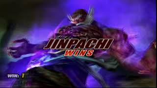 Tekken 5 (PS2 HD) Jinpachi Mishima intro and win poses