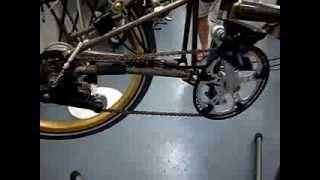 Brompton for titanium parts: 2 or 6 speed Titanium Chain Tensioner Wheels (Smoothly)