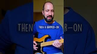  GUITAR TUTORIAL BLUES LICK A CLASSIC FOR GUITARISTS #shorts