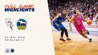 Telekom Baskets Bonn vs. ALBA BERLIN - Game Highlights - Viertelfinale Spiel 3