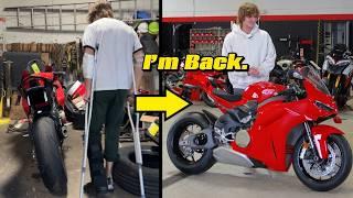 Why I Bought ANOTHER Ducati V4 (After Wrecking)