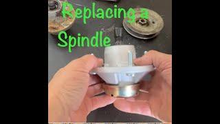 How to change a lawn mower Spindle