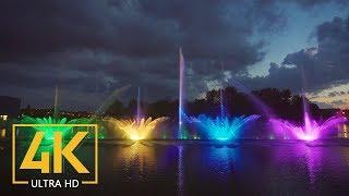 Beautiful Fountains of Vinnytsia, Ukraine - 4K Relax Video - Short Preview