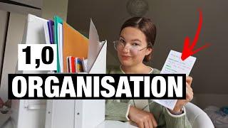 Die ideale UNI ORGANISATION  //simpel + effektiv