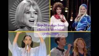 My 50 favourite songs from old Eurovision