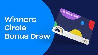 Winners Circle Weekly Bonus Draw 1313 | The Lott