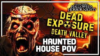 Dead Exposure: Death Valley Haunted House POV - Universal Hollywood Halloween Horror Nights 2024