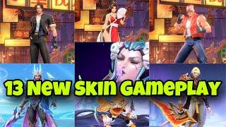 KOF Skin အသစ်အပါအဝင် Skin 13 ကောင်ရဲ့ Skill Effect ပုံစံများ 