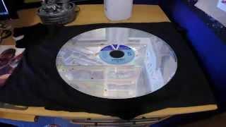 Revealing the dead side on an MCA Discovision disc