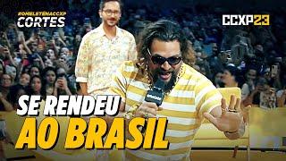 JASON MOMOA pede DESCULPA aos BRASILEIROS NA CCXP23