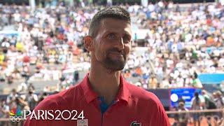 Djokovic: Olympic gold arguably the 'biggest success I've ever had' | Paris Olympics | NBC Sports