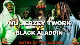 NU JERZEY TWORK vs BLACK ALADDIN | GATES of the GARDEN | RAP BATTLE