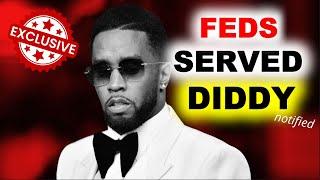 NO ESCAPE for DIDDY: Feds SERVE PAPERS, Handcuffs Next?