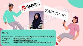 2. GARUDA ID -- Cara Cepat Buat Garuda id, dan Tutorial Merge Garuda id (untuk update Profil SINTA)