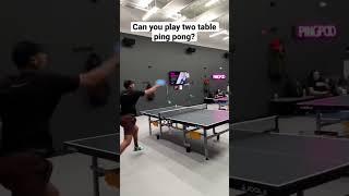 PingPod: Two-table ping pong! #sports