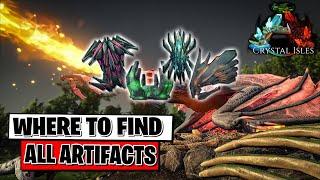 Ark Crystal Isles - Where to find ALL artifacts