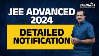 JEE Advanced Detailed Notification