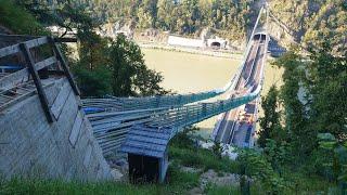 Einblicke Bau A26 Hängebrücke | Westring