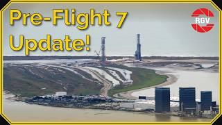 Pre-Launch Flyover + Pad B Progress! Starbase Flyover Update 70