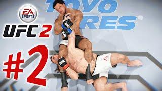 EA SPORTS UFC 2 - Parte 2: Mata-Leão e Chave-De-Braço! [ Playstation 4 - Playthrough PT-BR ]