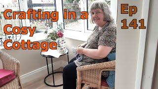 Episode 141: Crafting in a Cosy Cottage | #northumberland | Knitting | Sewing | History