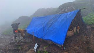 This is Sheep Shepherd Life | Nepal | Himalayan Shepherd Life in Rainy Season | Rural Life Nepal |