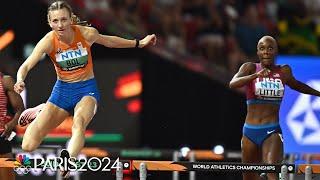 Femke Bol GETS HER REVENGE with dominant 400 hurdles crown ahead of resurgent Little | NBC Sports