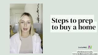 Steps for preparing to buy your home