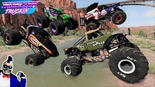 Monster Truck Mud Battle #28 | BeamNG Drive | Mace Mace Tv