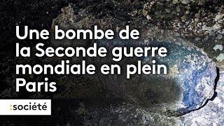 Paris : comment une bombe de la Seconde guerre mondiale a-t-elle été découverte ?