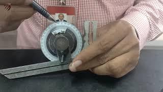 Vernier Bevel Protractor