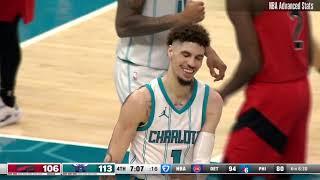 LaMelo Ball | Charlotte Hornets vs. Toronto Raptors | Full Box Score