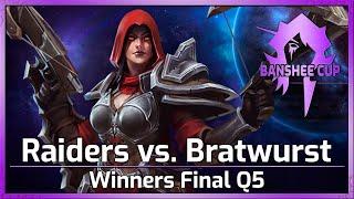 Bratwurst vs. Raiders - Winners Final Q5 - Heroes of the Storm