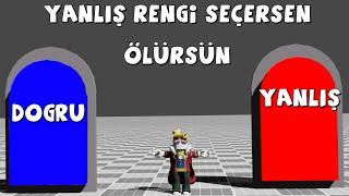 YANLIŞ RENGİ SEÇEN ELENİR OYUNU YAPTIM! Sharrdy Kral