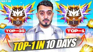 Playing 10 Days Continue For Region 35 To Region Top 1|BR Ranked | Hard Challenge Ep 8 Part 2