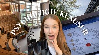 1. KLAUSUR IM PSYCHOLOGIE STUDIUM | biopsychologie *vlog*