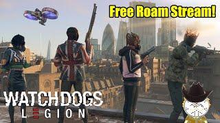 Watch Dogs Legion Online Free Roam Stream!