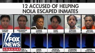 Number of people accused of aiding escaped inmates grows