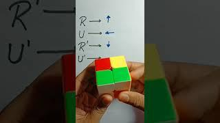Magic tricks to solve Rubik's Cube (2×2)#Shorts