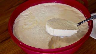 ‼️ RECIPE FOR VERY FIRM AND SMOOTH HOMEMADE YOGURTWITHOUT YOGURT MAKER NATURAL FERMENTATION