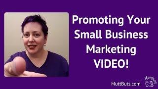 Video Promotion: Promoting Your Small Business Marketing VIDEO!