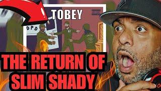 UMMM.....WHAT JUST HAPPENED??? | Eminem - Tobey (feat. Big Sean & Babytron) | REACTION!!!!!