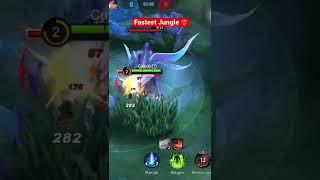 How To Jungle Fast in 1 Minute|Yin Gameplay  #mobilelegends #yin #yinbuffed #yinbuild #yingameplay