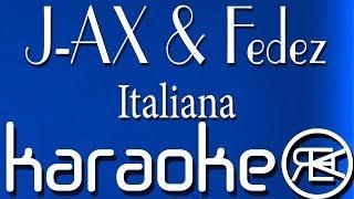 J-AX & Fedez - Italiana | Karaoke Lyrics Testo base