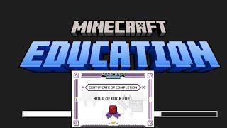 Прохождение Minecraft education.