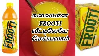 Homemade Mango Frooti recipe in tamil | No preservatives | summer drink recipe | Mango recipes