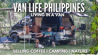 VAN LIFE PHILIPPINES l SELLING COFFEE IN A VAN l CAMPER DOGS l VAN LIFE EP.11