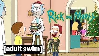 Rick and Morty | Christmas Space Snake Invasion | Adult Swim Nordic